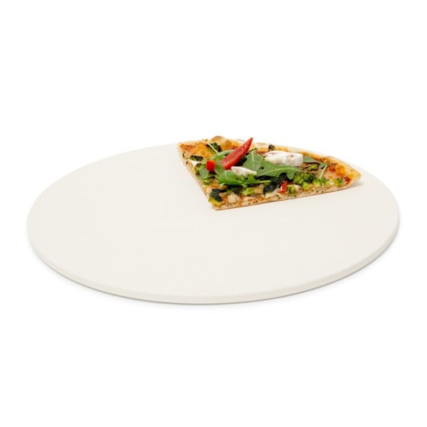 Relaxdays Pizzasten Diameter 33 cm Tjocklek; 1 cm Bakning Grillsten Köksredskap Bröd, beige beige