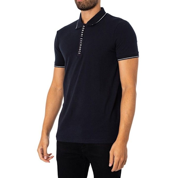 Polo Armani Exchange 8NZF71-ZJH2Z marinblå - marinblå - XL marinblå M