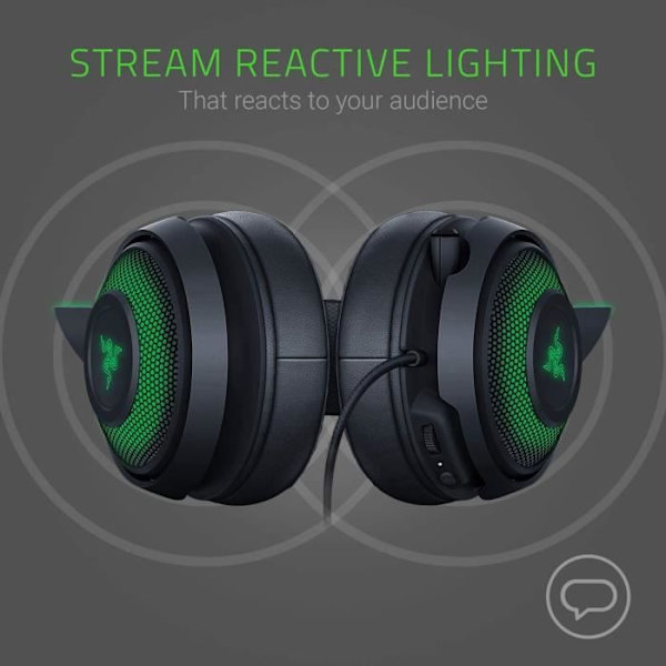 RAZER - HÖGTALARE - MICROPHONE KRAKEN KITTY - QUARTZ Kvarts