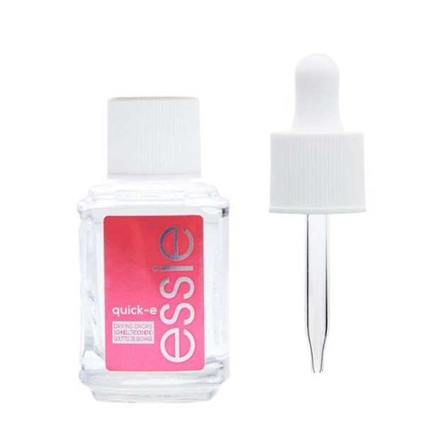 ESSIE ESSIE QuickE Torkdroppar, klara, quick-e, 24 månader, 13,5 ml, 32 mm, 88 mm