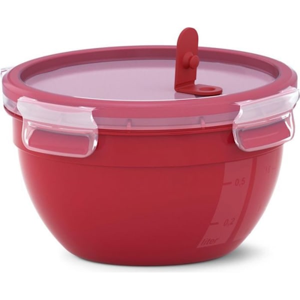 Förvaringsboxar - Emsa lufttäta lådor - N1060500 - Clip-Micro Microwave Box 1,1 L Rund