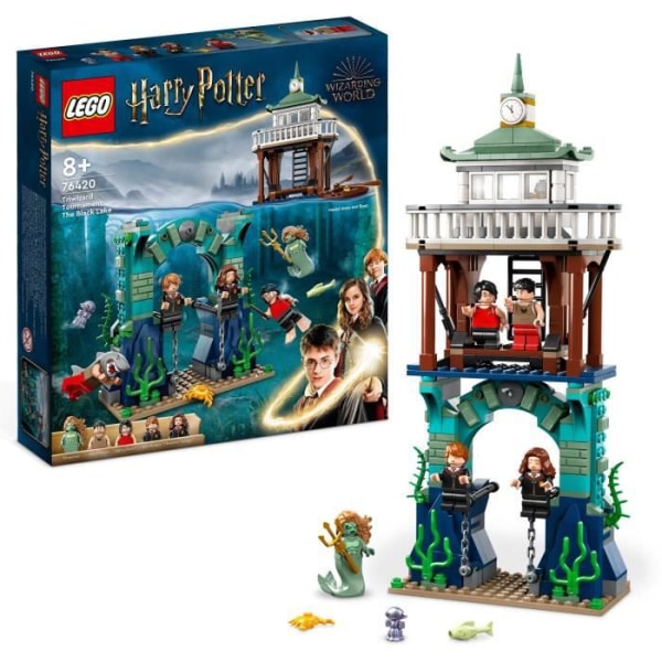 LEGO® Harry Potter 76420 Triwizard Tournament: Black Lake Toy med båt och 5 minifigurer
