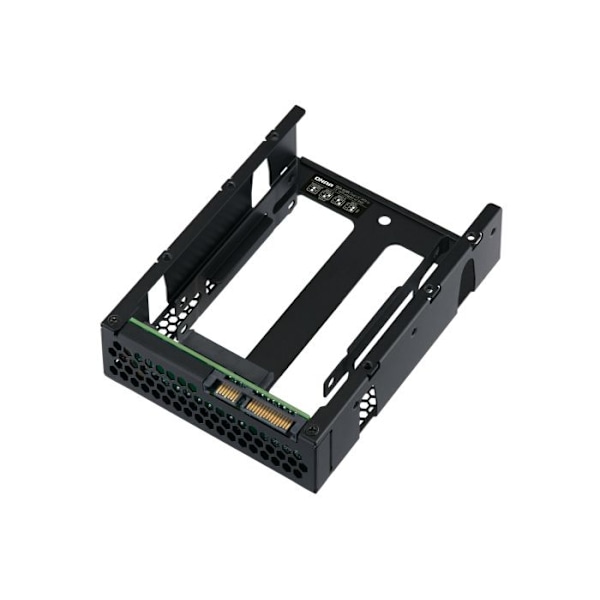 Hårddisk/SSD-kapsling - QNAP - QDA-A2AR - 2 fack 2.5 tum - SATA III - RAID 0,1,JBOD Svart