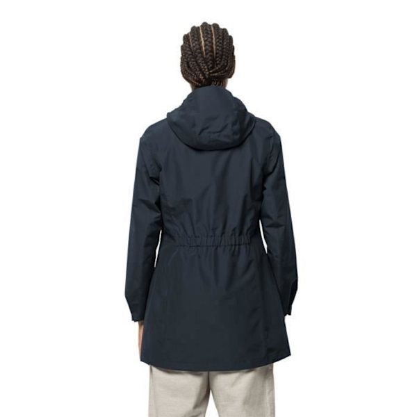 Jack Wolfskin Cape York Paradise damparkas - nattblå - M - Vattentät - Andas - Vandring nattblå M