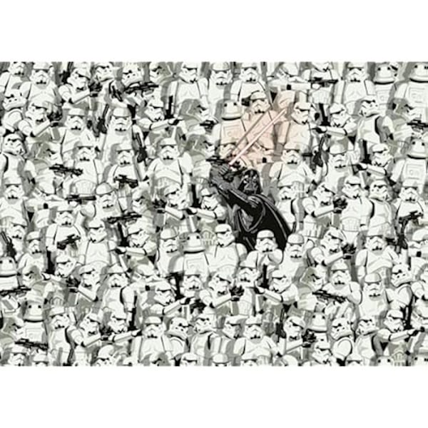 Pussel - Ravensburger - Star Wars - 1000 bitar - För vuxna och barn från 14 år - Flerfärgad Flerfärgad