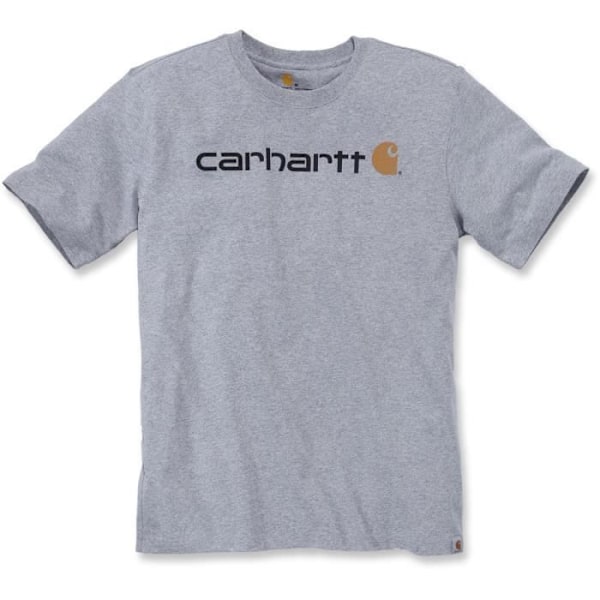 CORE LOGO TXL grå kortärmad t-shirt - CARHARTT - S1103361034XL gråmelerad XS