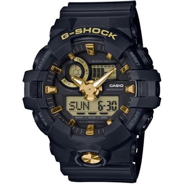 Klocka - Casio - G-Shock GA-710B-1A9ER - Stötmotstånd - 200 m vattentålighet - Digital Svart