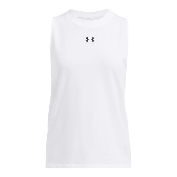 Under Armour Rival damtopp vit svart S