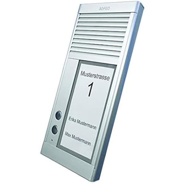 Intercom - AGFEO - DoorSpeak 2 - Aluminium - Modern design - Exceptionell ljudkvalitet