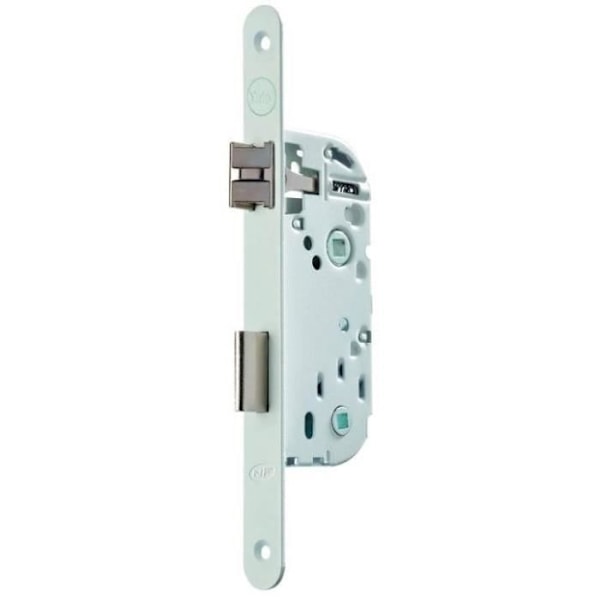 Infällt lås - YALE - Y73R-A40/B/SC - Axel 40 mm, hölje 135 mm - NF Level 2 certifierad - Vit, Slagplåt ingår