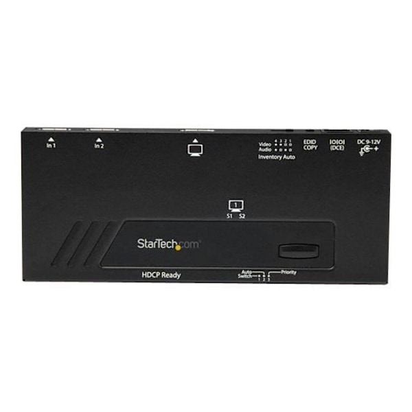 STARTECH HDMI-switch med snabb växling och autodetektering - 4K - 2 portar