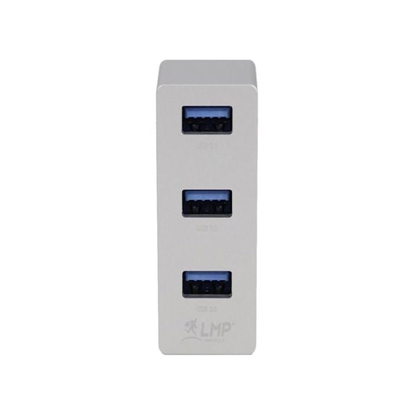 Hub Lmp - 23794 - HUB USB USB-C Tiny Hub, hub USB-A 3 portar - Argent Silver