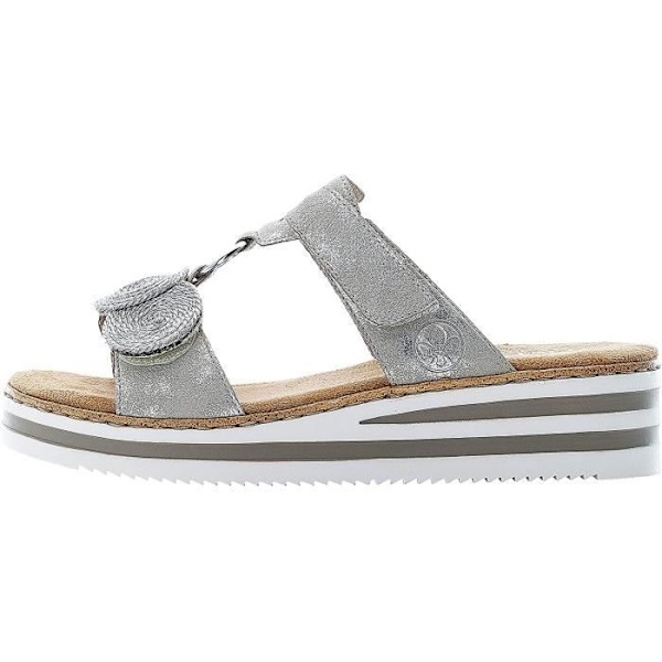 Rieker Wedge Sandaler - Grå - Dam - 41 Eu Grå 38