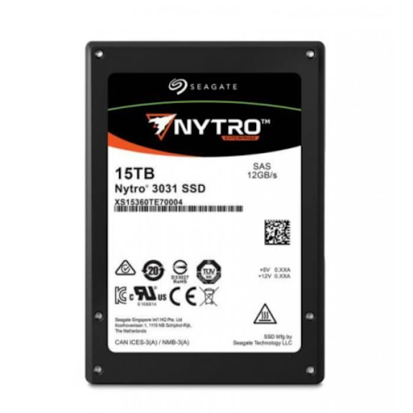 SSD - Seagate - Nytro 3131 - 15360 Go - SAS - 2,5 tum