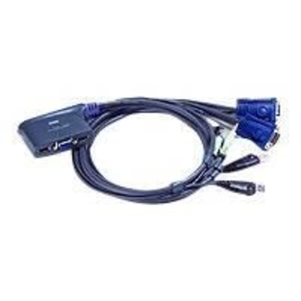 4-vägs KVM-switch, ATEN CS64US, USB+A...