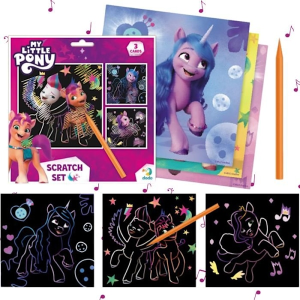 SKRATTAKONST MY LITTLE PONY KONST FÖR BARN