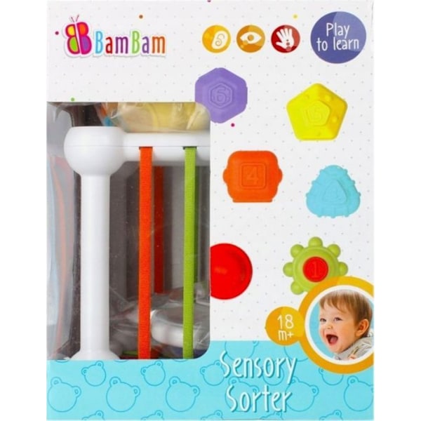 Lärande spel Bambam - YB11685 - BAM BAM SENSORISK SORTERARE AKC 17X22X16 WB 36