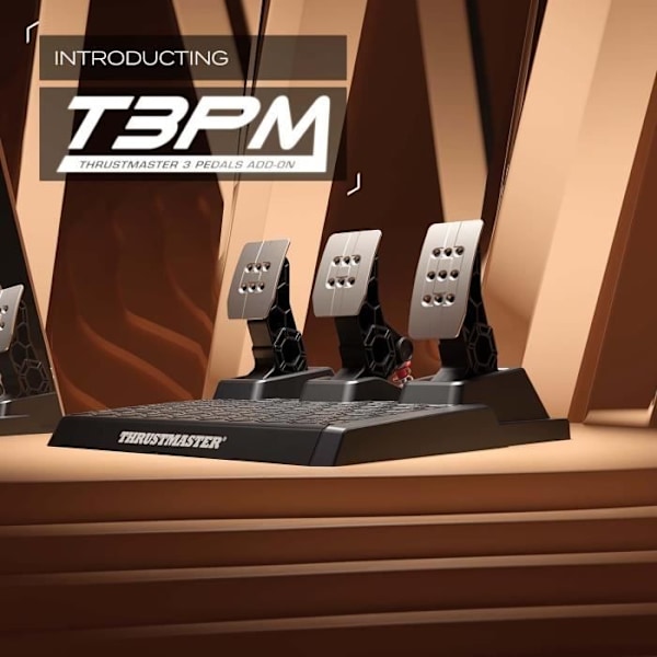 Thrustmaster - T3PM - Magnetiska pedaler - Kompatibel med PS5, PS4, Xbox One, Xbox Series X | S, PC Svart