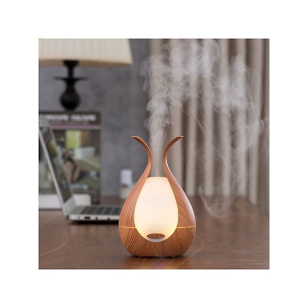 Doftspridare - Medusa - Beige - H 20 cm - 200 ml - Kall diffusion - Anpassningsbar LED Beige