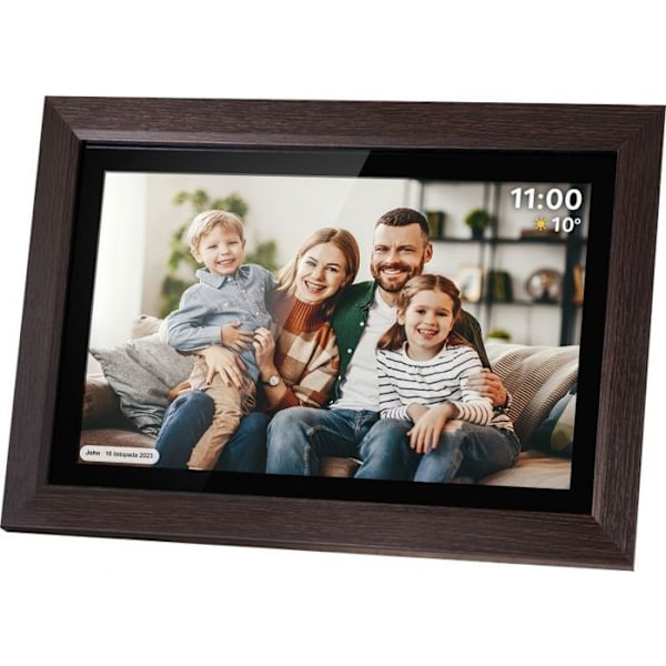 "Fotoram Kuger-matz Digital fotoram Digital fotoram FRAMEO Wi-Fi 15 trärahm"