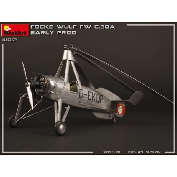 Flygplansmodell Focke-wulf Fw C.30a Heuschrecke. Early Prod - MiniArt