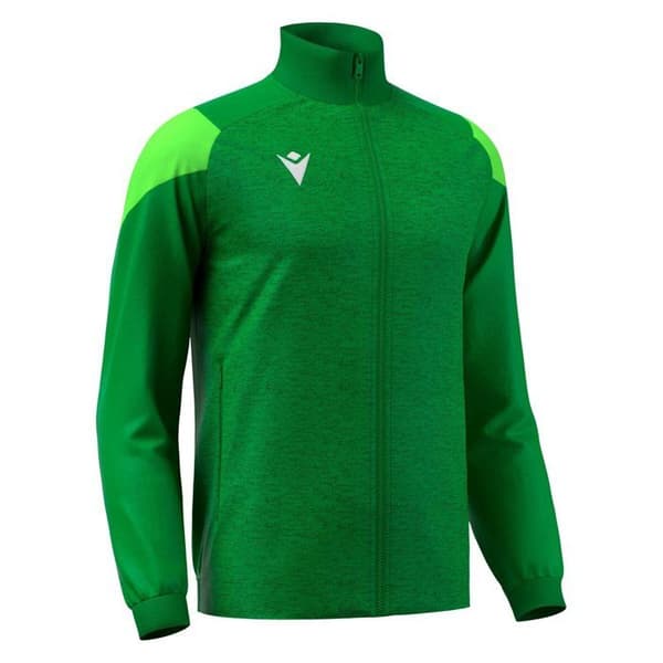 Macron Prometheus full zip barntröja grön 9-10 år gammal