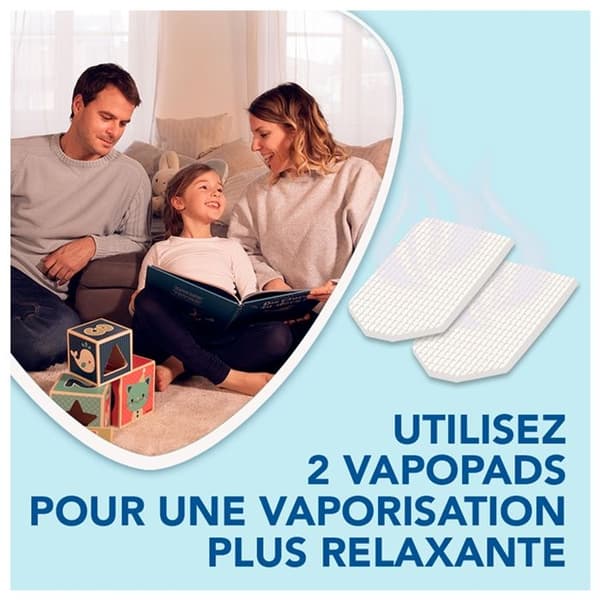 Vicks Mini Luftfuktare VUL525E4 Blå
