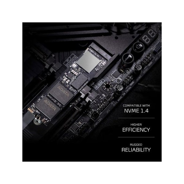 Disque SSD - ADATA - GAMMX S70 - 1 To - M.2 2280 - PCI-E x4 Gen4 NVMe