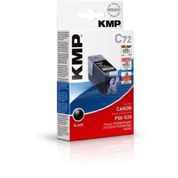 KMP Bläckpatron Svart - 1508.0001