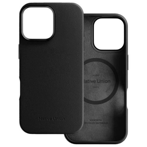 Skyddande skal för iPhone 16 Pro Max MagSafe Native Union Svart Svart