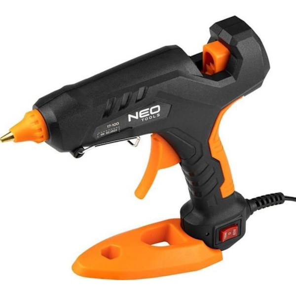 Neo - 17-100 - Limapistol 11 mm, 60/100W, 12 limstavar, 3 finger skydd, fodral.