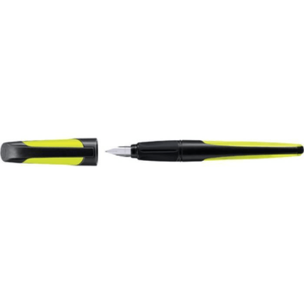 STABILO EASYbuddy M reservoarpenna, högerhänt, citron/grön 0,000000 Svart