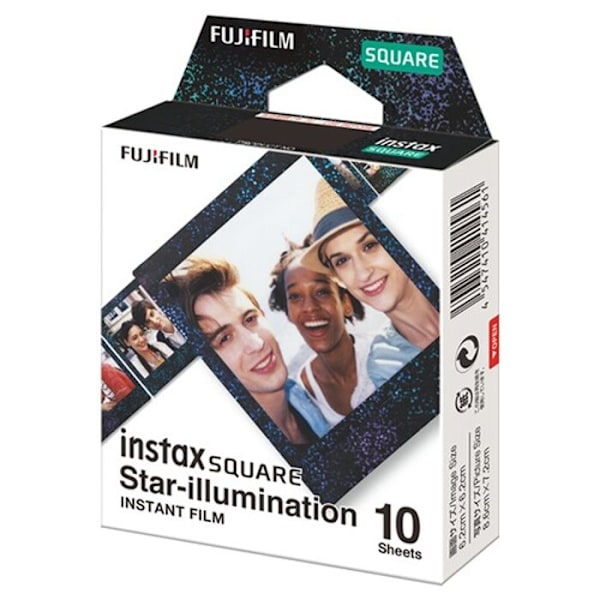 instax 10 Pack Square Starlight Films - 16633495