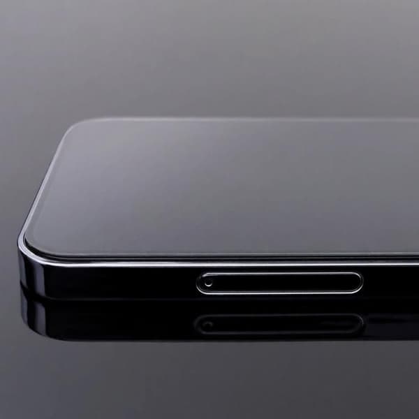 Härdat glas - WOZINSKY - iPhone 15 Pro - Full lim - Svart - 1 styck Svart