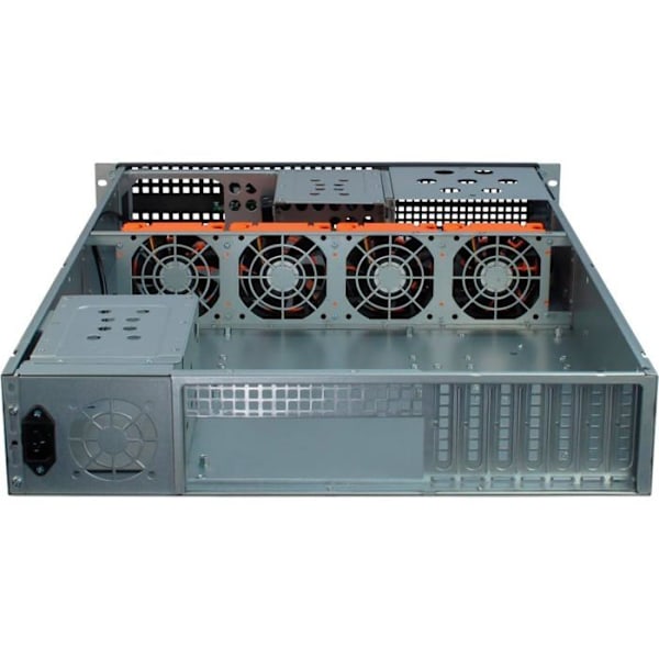 Inter-Tech IPC 2U-2129N 2U rackmonterbar hölje - SSI EEB - Ingen strömförsörjning - USB