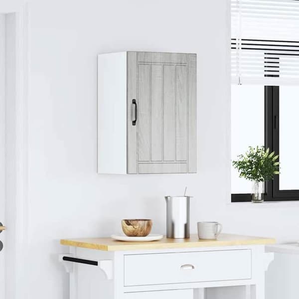 vidaXL Köksskåp Lucca sonoma grå ingenjörsträ 853793