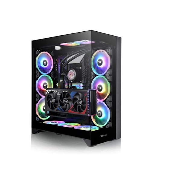 PC Chassi - Thermaltake - E600 MX RGB - E-ATX - Glaspaneler - Optimerad kylning