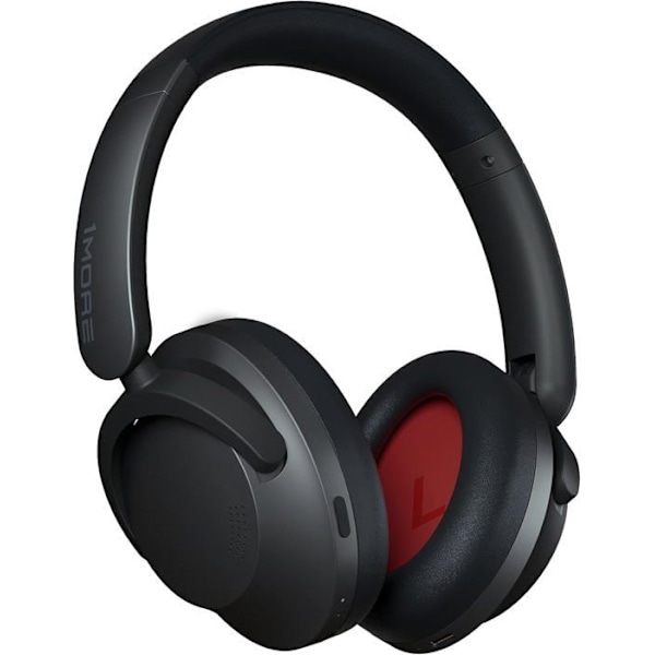 1MORE SonoFlow - Fällbar trådlös hörlurar - LDAC - Hi-Res - QuietMax™ - Bluetooth 5.0 - 70H batteritid - Svart Svart