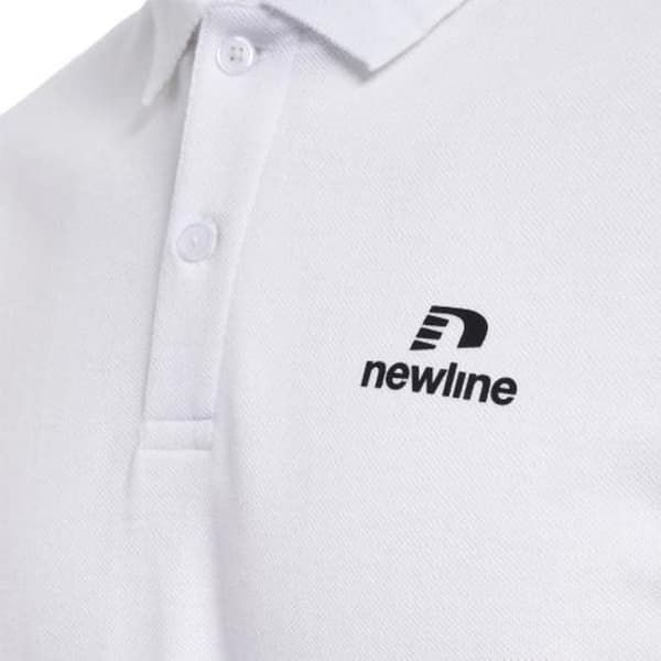 Newline Lea bomullspolo - vit vit jag