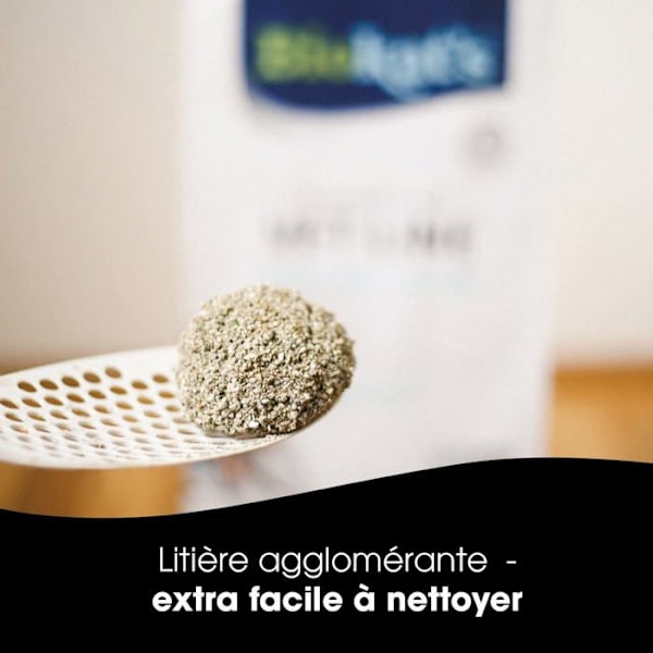 Biokats Diamond Care Classic doftfri - Fin kattsand med aktivt kol och Aloe vera - 1 påse (1 till 10 l)