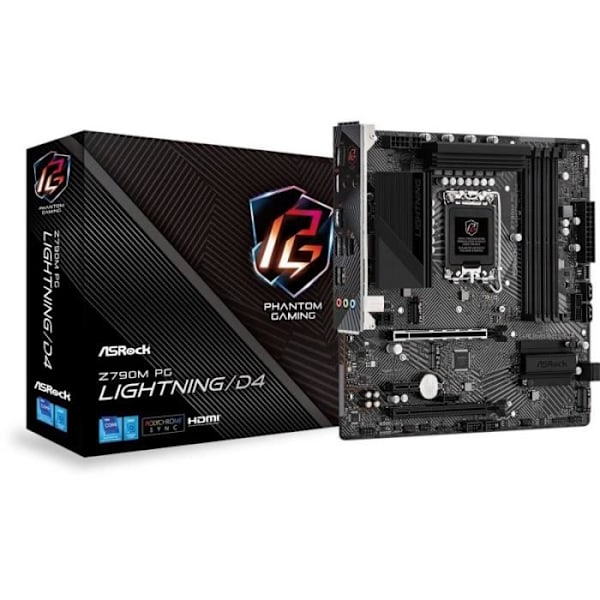 ASRock Z790M PG Lightning/D4 - Z790M PG Lightning/D4