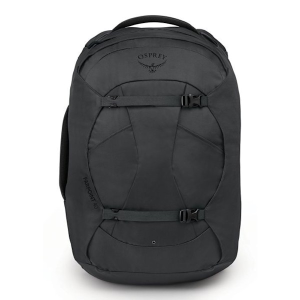 Ryggsäck - Osprey - Farpoint 40 - Mörkgrå - 40L - Ergonomisk och andas mörkgrå