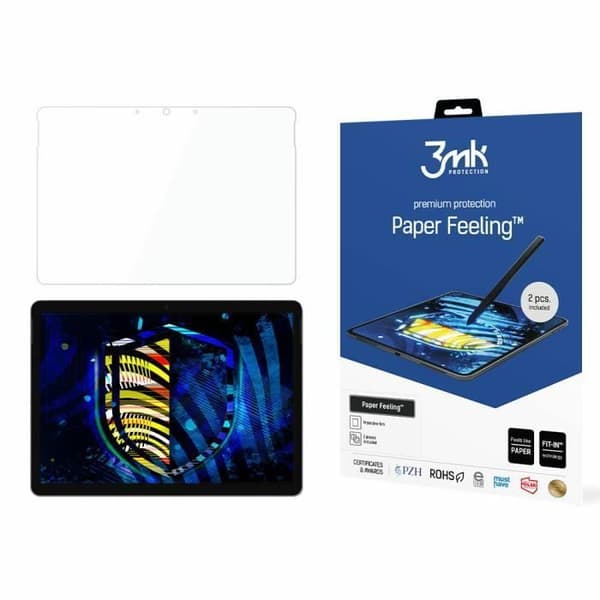 Hybridglas - 3MK - Microsoft Surface Go 2 - Paper Feeling™ - Transparent - 11 tum transparent
