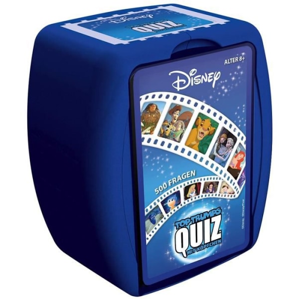 Winning Moves Quiz Disney Classics Spelet testar dina tvålar med 500 frågor kring de vackraste Disney-filmerna -