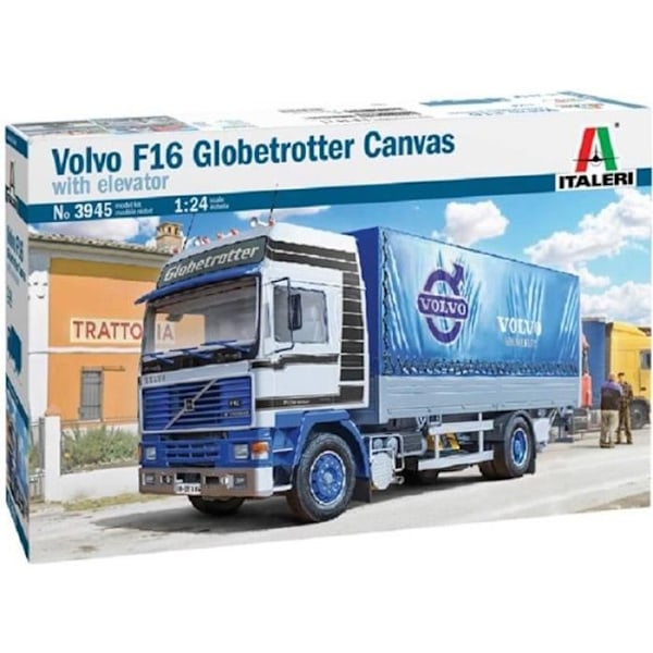 Maquette Lastbil - ITALERI - Volvo F16 Globetrotter - 1/24 - Plast - Interiör