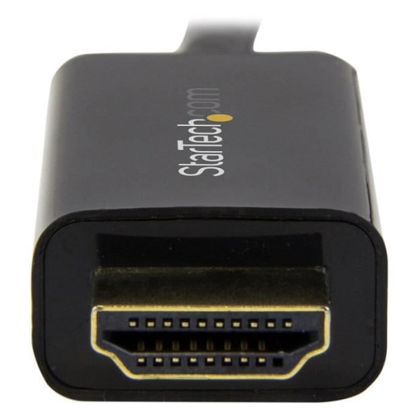 STARTECH.COM 5 m DisplayPort till HDMI-adapterkabel - M / M - 4K 30 Hz - Svart