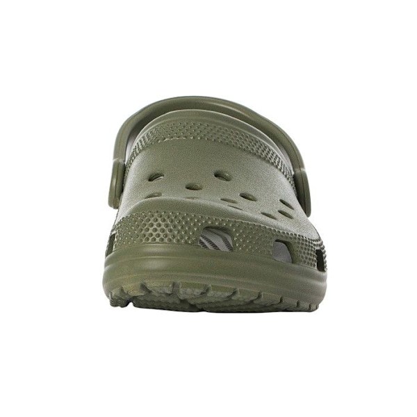 Sabot - Crocs - Klassisk armégrön - Syntetisk - Grön - Flerfärgad Flerfärgad 45