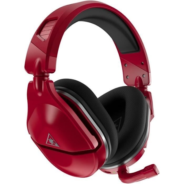 TURTLE BEACH Stealth 600 Max Midnight Red Gaming Headset - Röd - Multiplattform (TBS-2368-02)