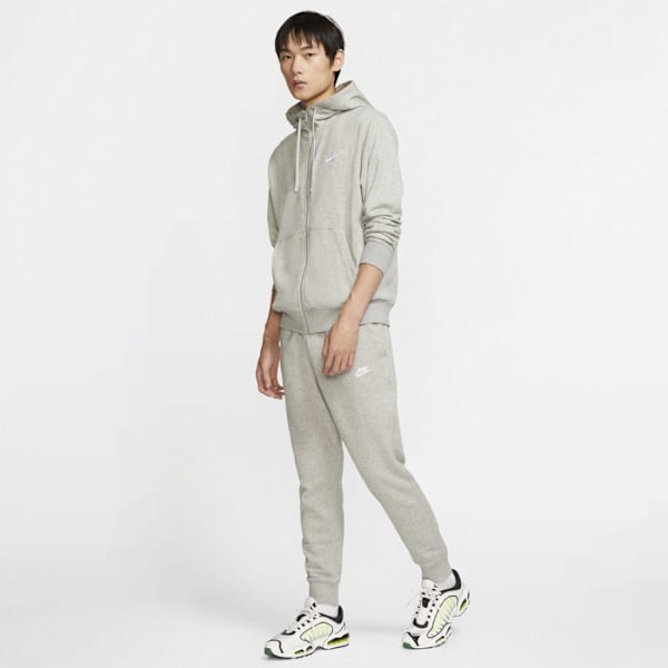 Träningsbyxor - Nike - SPORTSWEAR CLUB - Grå - Dragsko - Sidofickor Grå M