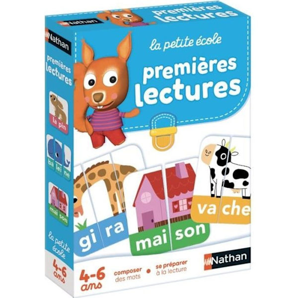 NATHAN La Petite Ecole - First Readings - Pedagogiskt spel Flerfärgad